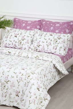 Пододеяльник поплин Пиония