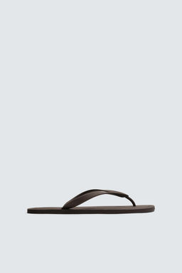 SANDALIA TIRAS / Marr?n - Zara фото 4