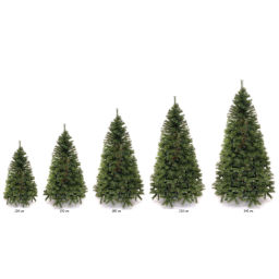 Елка "Императорская" 150 см, леска+ПВХ (458 веток)