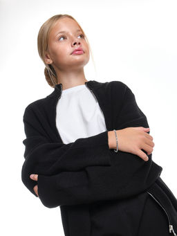 Браслет PW0686 белый/серебро - Mini maxi фото 7