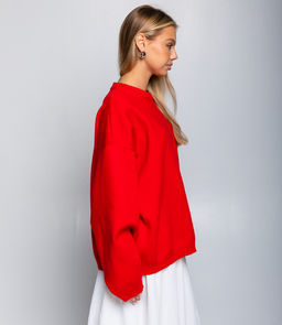 Джемпер #КТ112 (6), красный