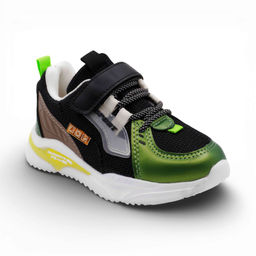 Кроссовки ТМ790-2-2 черно зеленые - Sport фото 5