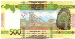 500 франков 2022 года Гвинея