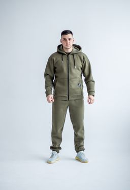 Утепленный костюм мужской футер 3-нитка петля качество пенье - Knitka wear фото 7