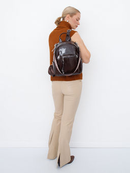 Рюкзак 18104-8 coffee Polina&Eiterou