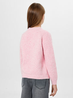 Джемпер для девочек розовый