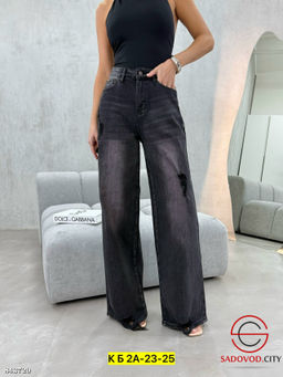 Джинсы с высокой посадкой