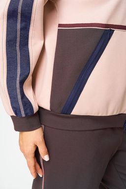 Костюм Aira Style 24241 шоколад+пудра