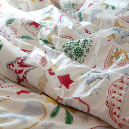 Постельное бельё Этель дуэт Зимний винтаж 143*215 см - 2 шт, 240*220 см, 70*70 см -2 шт  фото 9