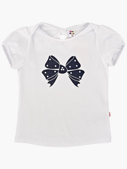 Футболка для девочки UD 0751 белый - Mini maxi фото 5