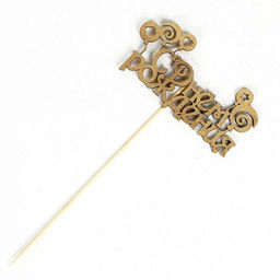 Цена за 5 шт. Топпер для торта С Днём Рождения, МИКС - Страна карнавалия фото 15