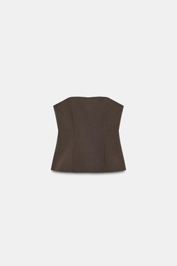 STRAPLESS TOP - Zara фото 6