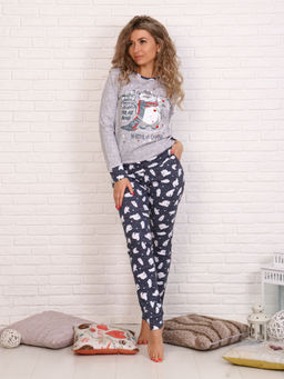 Костюм женский, модель 156, трикотаж (Белый медведь) - Ивановотекстиль фото 2