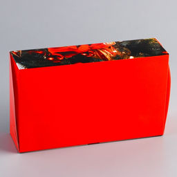 Коробка новогодняя складная с окном «Исполнения желаний», 25×15×7 см