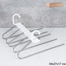 Вешалка-плечики для брюк и юбок / 5white /уп 50/