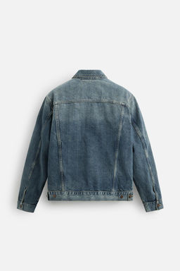 SELVEDGE DENIM JACKET - Zara фото 8