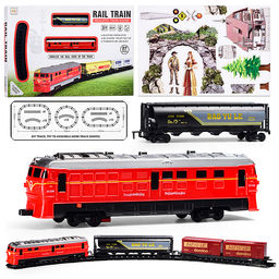 Железная дорога "Стриж" (свет, звук) в коробке