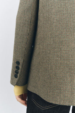 CHECK BLAZER ZW COLLECTION - Zara фото 4