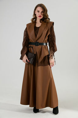 Костюм NIKVA н1033-1 шоколад  фото 3