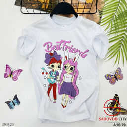 Футболка для девочки, хлопок