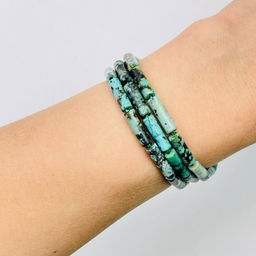 Бусины для украшений из Хризоколлы