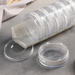 Набор для специй Цилиндр, 6 шт на подставке, цвет МИКС - Simaland фото 3