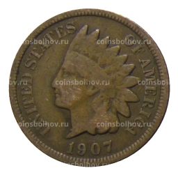 1 цент 1907 года США