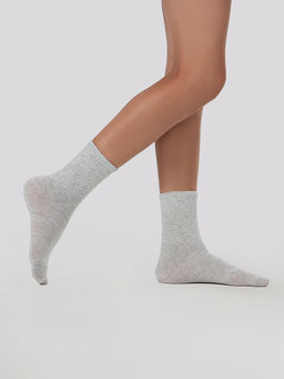 Цена за 5 пар! Носки детские серые