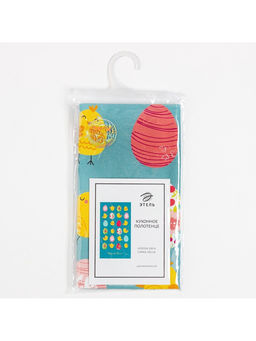 Полотенце кухонное Этель. Пасхальные цыплята, 40?73 см, 100% хлопок, саржа 190 г/м?