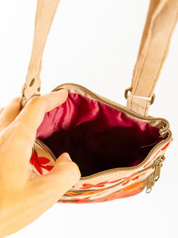 Сумка замшевая в ассортименте через плечо1107/53 - Ганг фото 4