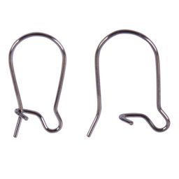 Zlatka Швензы для бисера DC-074/10 15 мм 10 шт №03 под черный никель