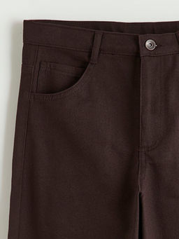 Regular Fit Erkek ?ocuk Gabardin Pantolon