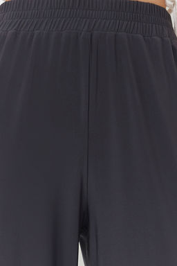 Antrasit Wide Leg/Rahat Kesim Yuksek Bel Esnek Pantolon TWOSS23PL00129