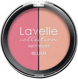 LavelleCollection Румяна Мatt Velvet Blush компактные BL-09 тон 01 розовый