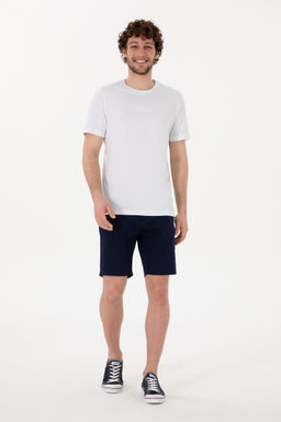 Erkek Regular Fit Bisiklet Yaka Beyaz Ti__rt Sepette S_rpriz _ndirim - U.s. polo assn фото 4
