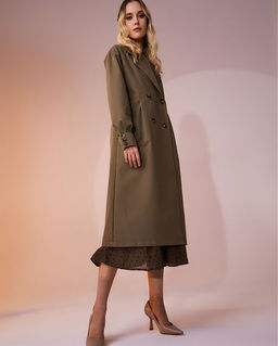 Плащ женский 

АРТ. 31811w черный/42