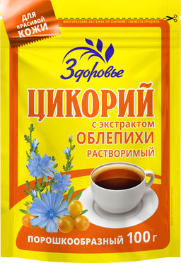 Здоровье. Цикорий Облепиха 100 гр. мягкая упаковка
