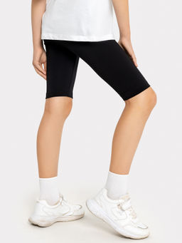 Шорты-велосипедки для девочек мультипак (2 шт.) в черном цвете - Mark formelle фото 4