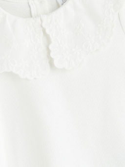 Bebe Yaka Nak??l? K?z ?ocuk Bluz