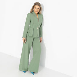 Брючный костюм женственный, Время знаков (2 в 1, дыхание леса) - Charutti фото 10