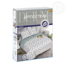 Постельное белье Дивный сад (поплин DE LUXE) Евро/Пододеяльник: 1 шт. - 215*200; Простыня: 1 шт. - 215*240; Наволочка: 2 шт. - 70*70; DE LUXE - Артпостель фото 6