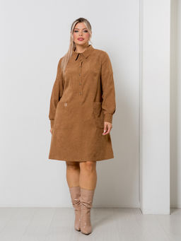 Платье 1374 из эластичного микровельвета - Novita фото 21