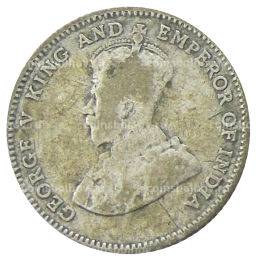 Монета 10 центов 1926 года Стрейтс Сетлментс