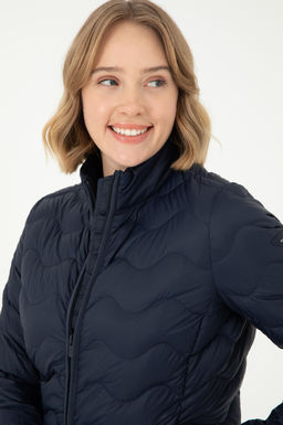 Женское темно-синее пальто - U.s. polo assn фото 2