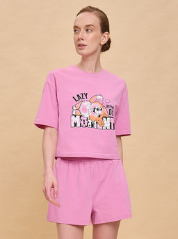 PELICAN, пижама женская, Розовый