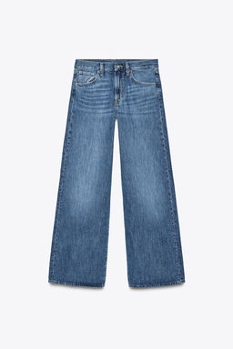 ZW COLLECTION WIDE-LEG LOW-RISE JEANS - Zara фото 17