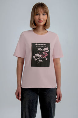 Арт. 31111 Футболка женская 44-52 (5 шт) Цвет:розовый - Калинка фото 20