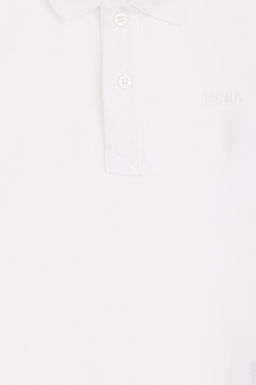 Белый базовый свитшот для мальчика - U.s. polo assn фото 4