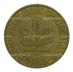 10 пфеннигов 1988 года G Германия