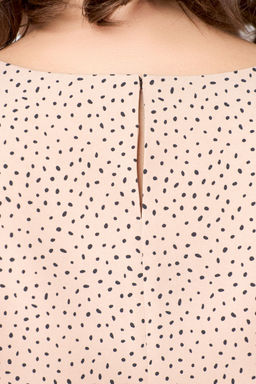 Блуза Swallow 803.2 черный+серебряный узор фото 605